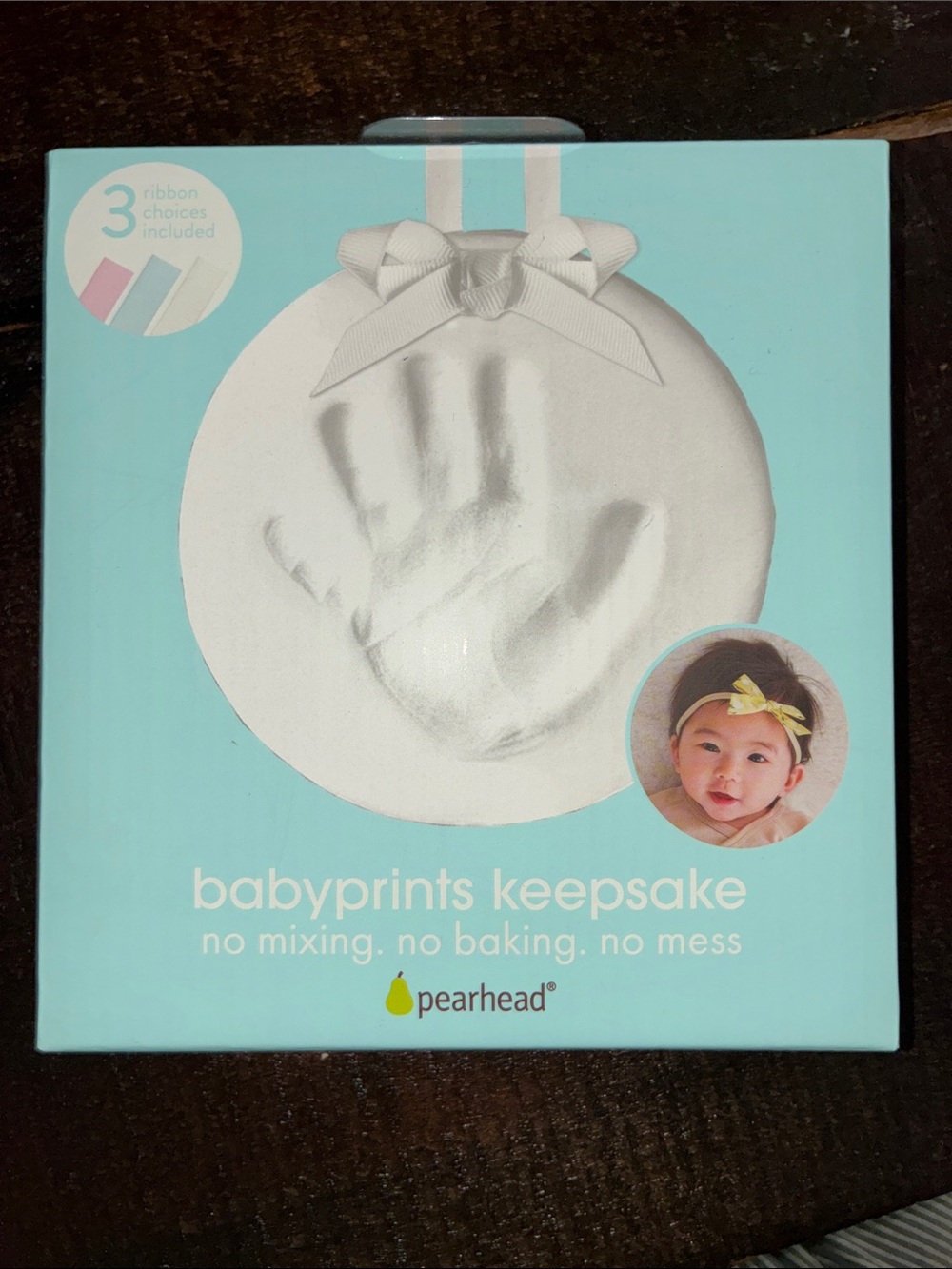 Pearhead Babyprints Impression Keepsake for Baby Hand or Foot